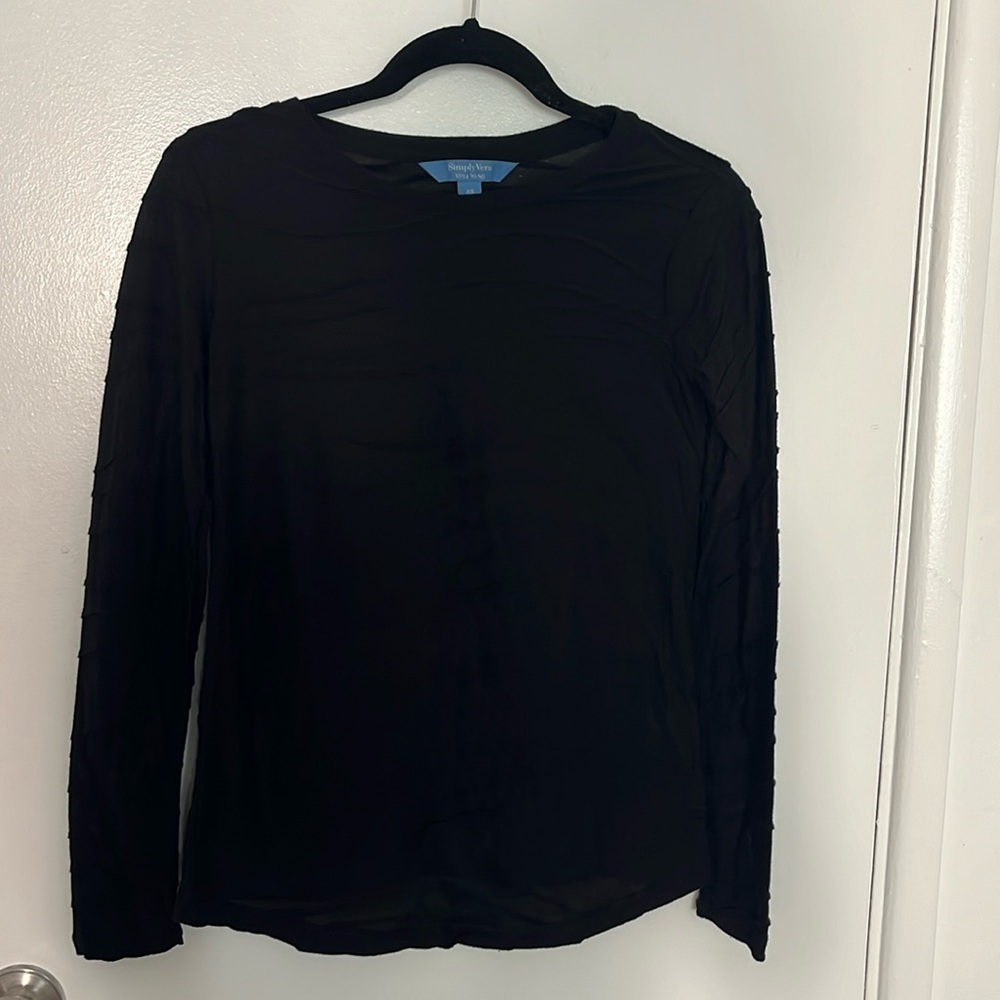 Vera wang long sleeve
